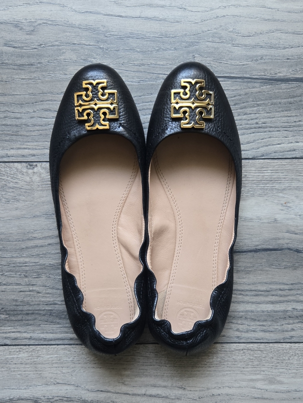 Tory Burch Melinda Ballet Flats Black